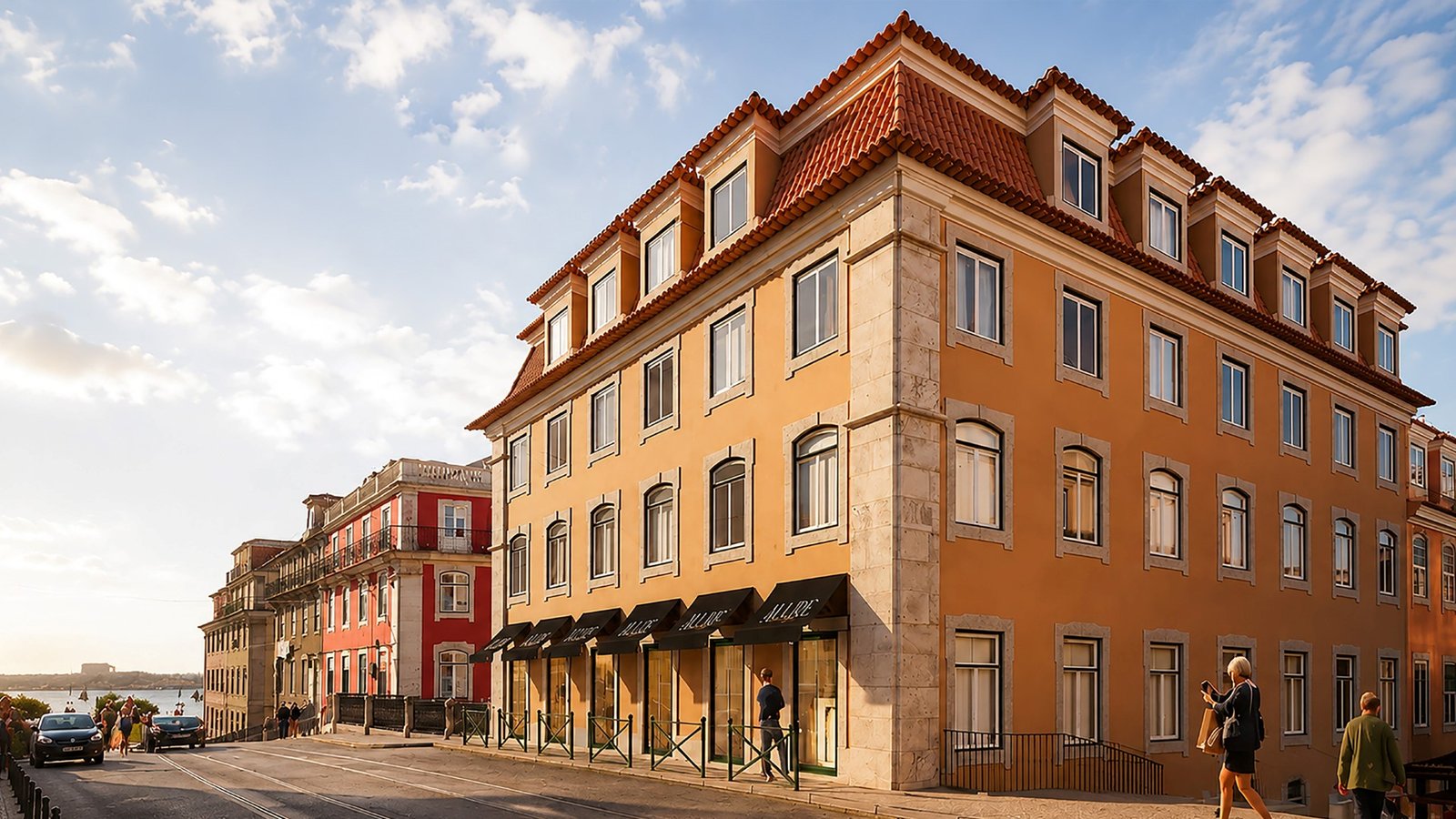 Fachada do Alure no Chiado em Lisboa